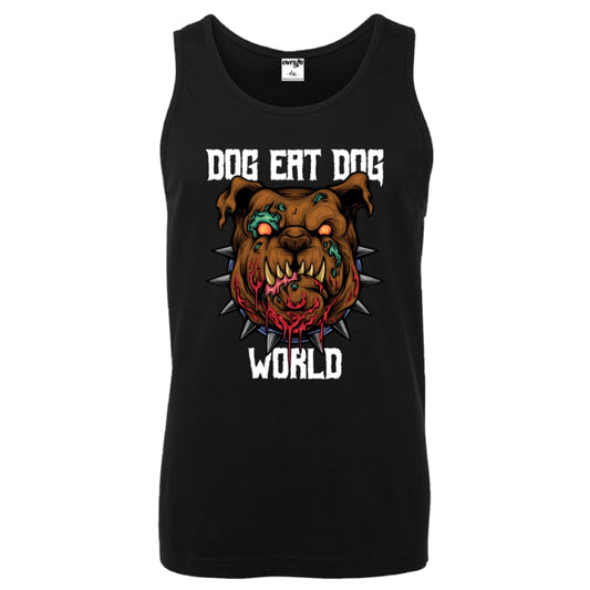 dog eat dog world [singlet] - ovrsze