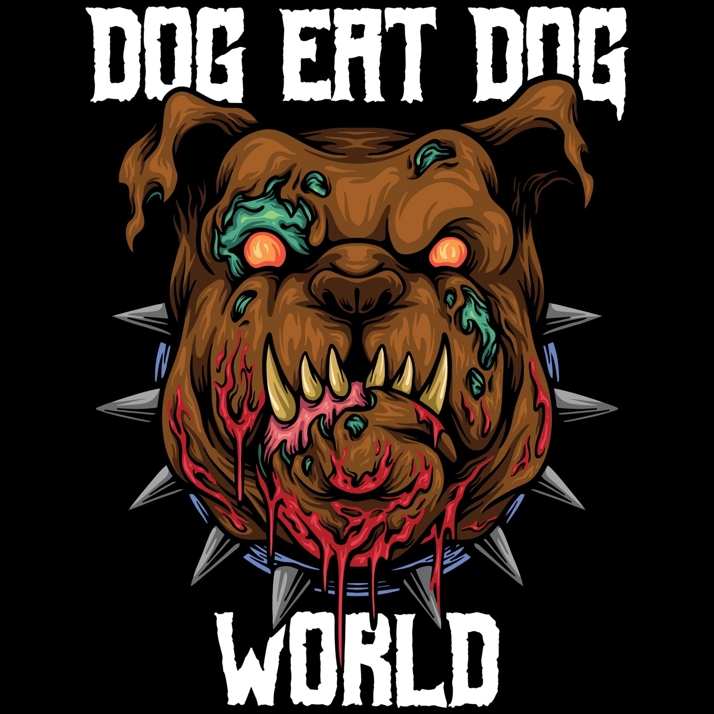 dog eat dog world [t-shirt] - ovrsze