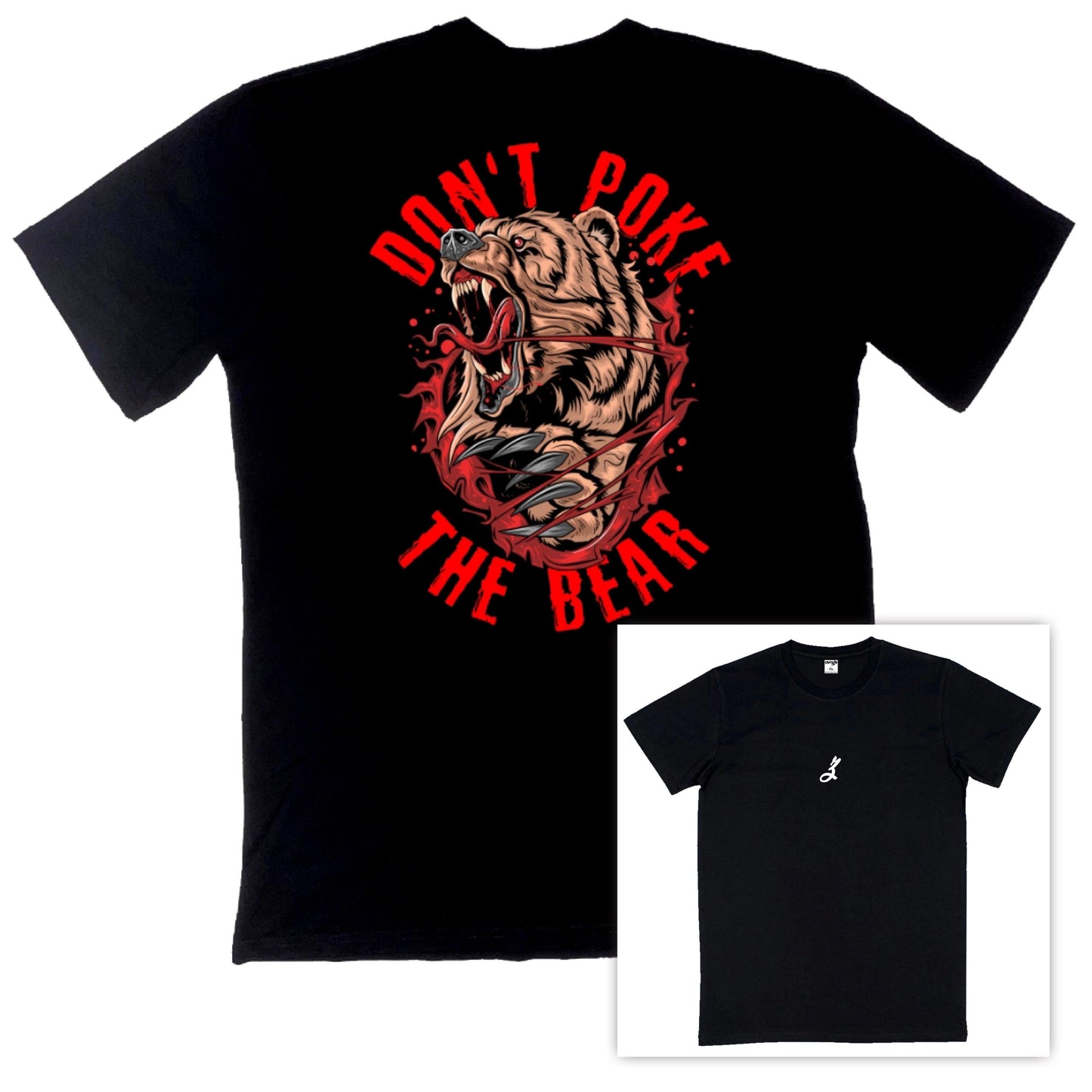 don't poke the bear [t-shirt] - ovrsze