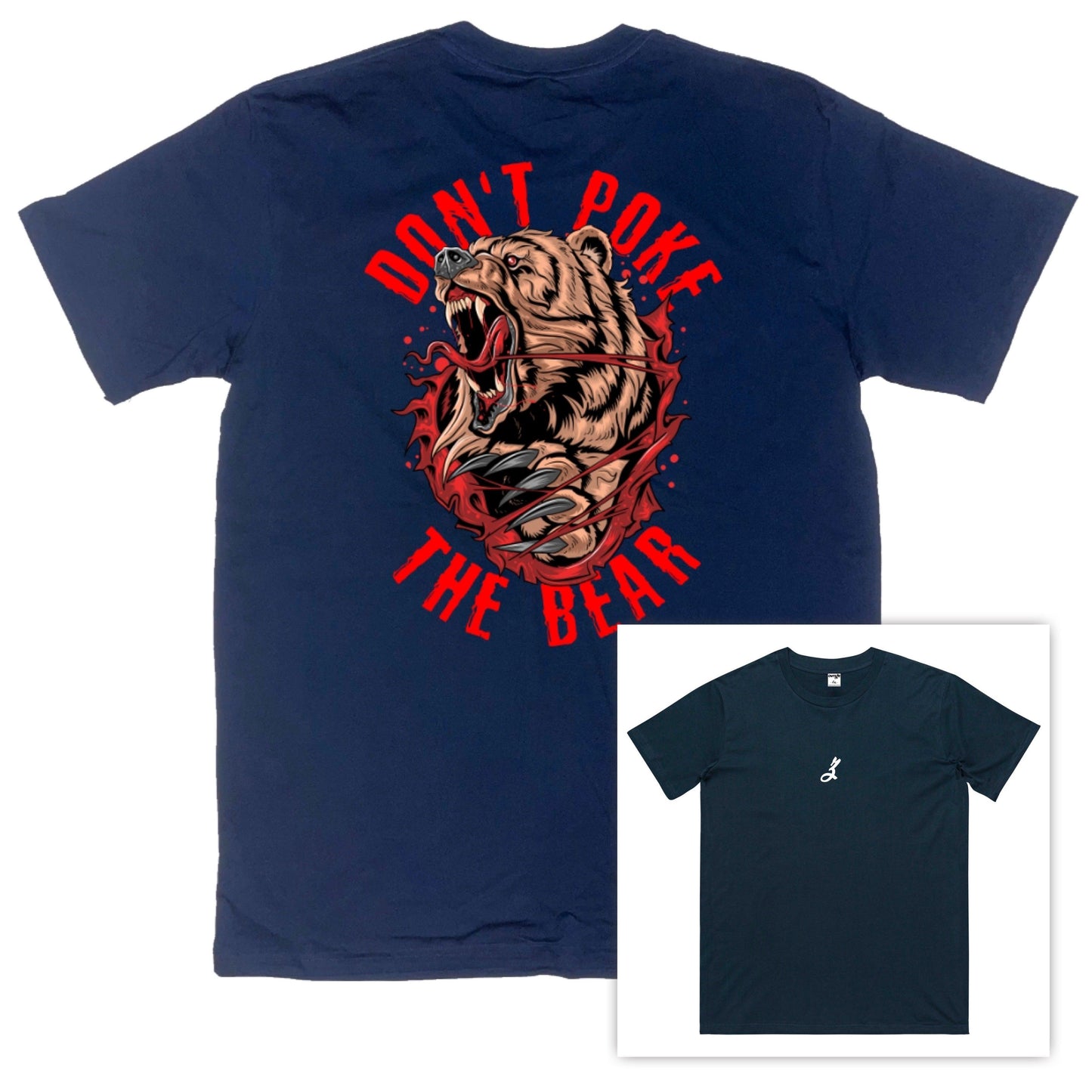 don't poke the bear [t-shirt] - ovrsze