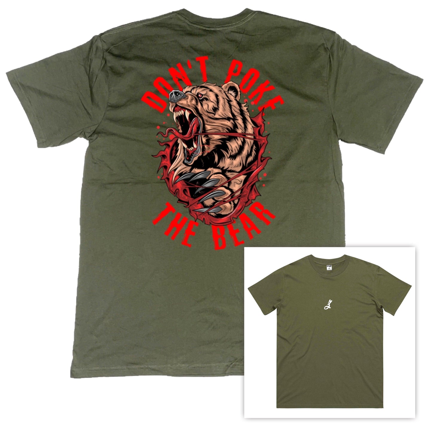 don't poke the bear [t-shirt] - ovrsze