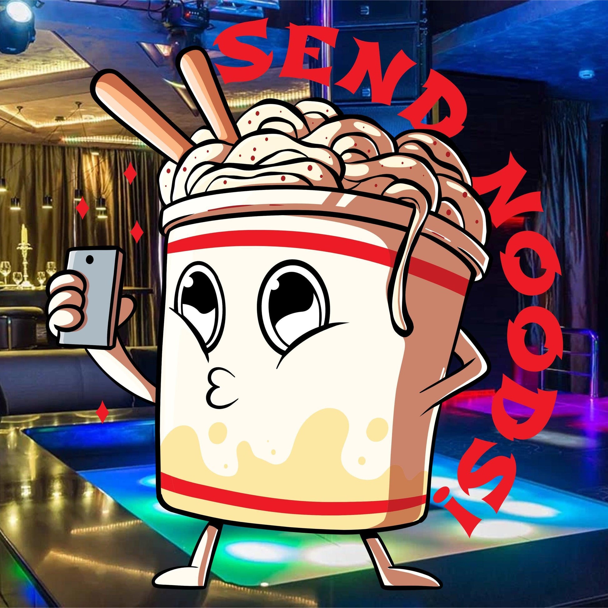 send noods [hoodie] - ovrsze