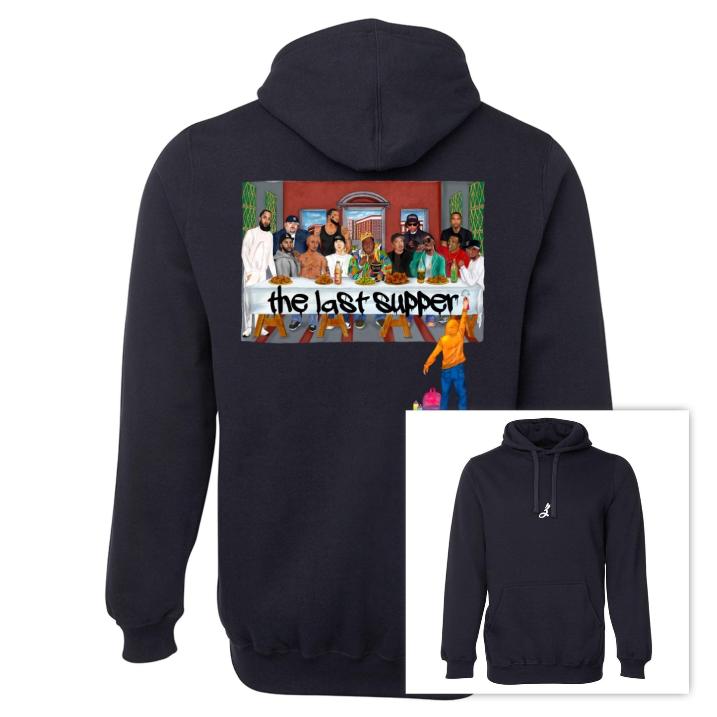 the last supper [hoodie] - ovrsze