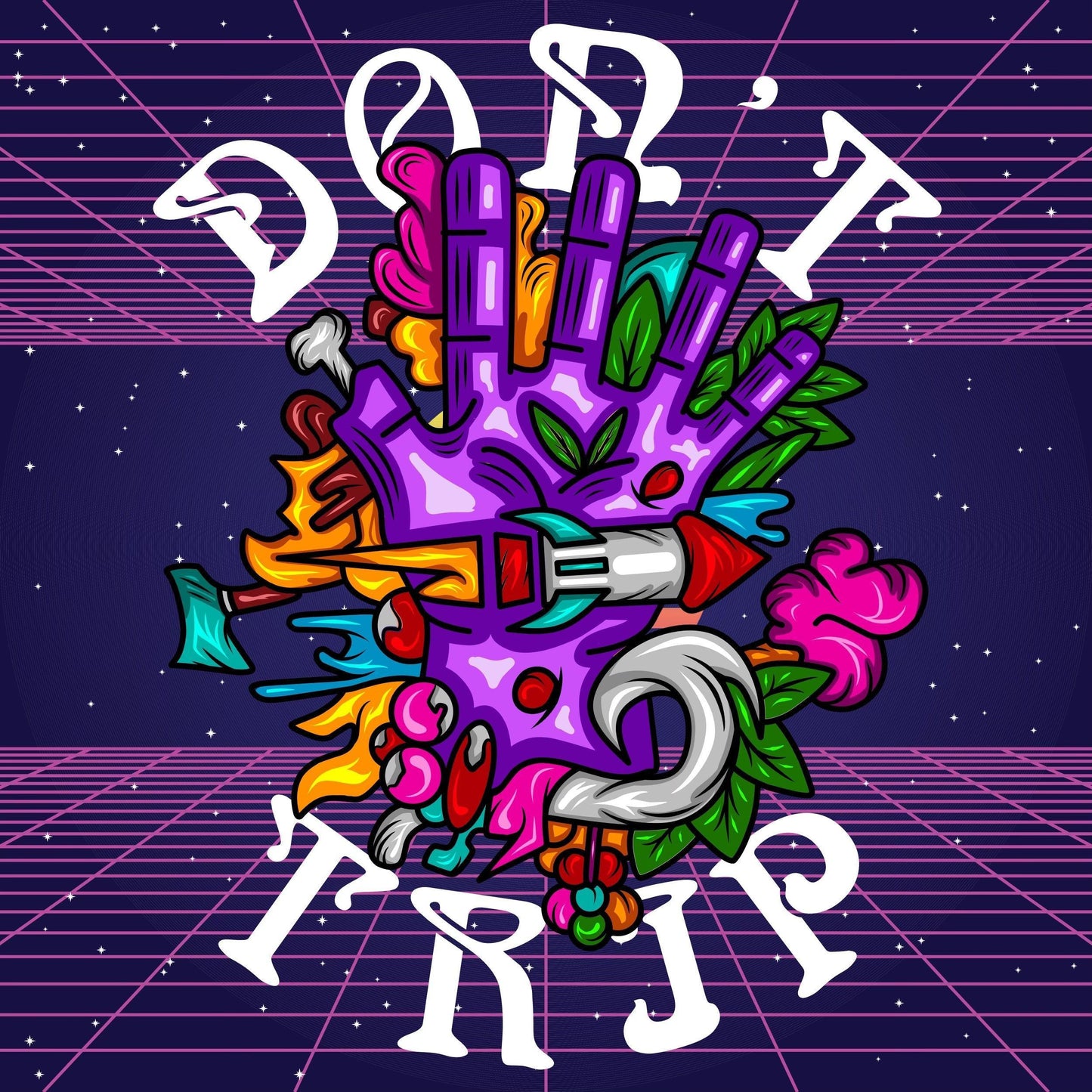 don't trip [t-shirt] - ovrsze