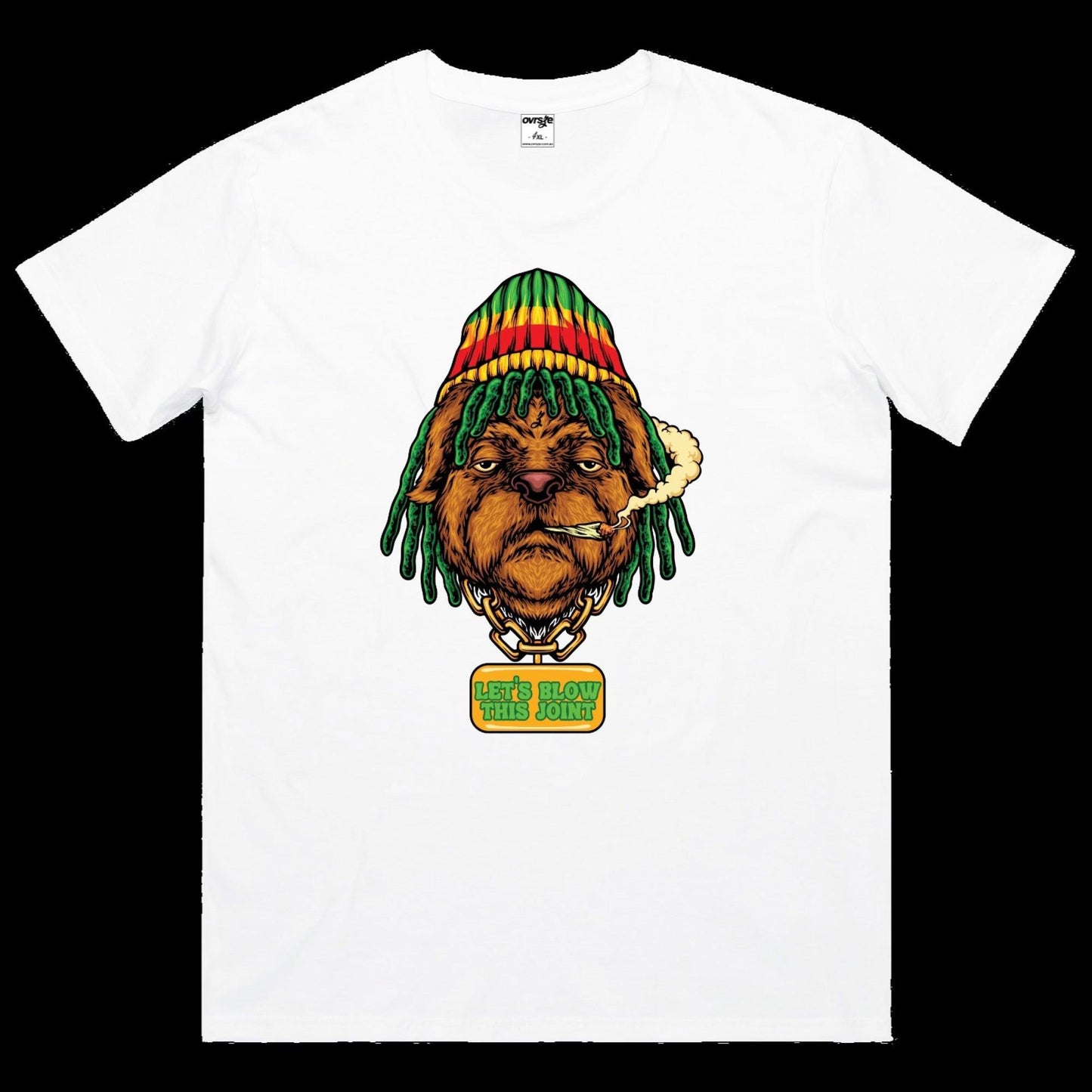let’s blow this joint 2.0 [t-shirt] - ovrsze