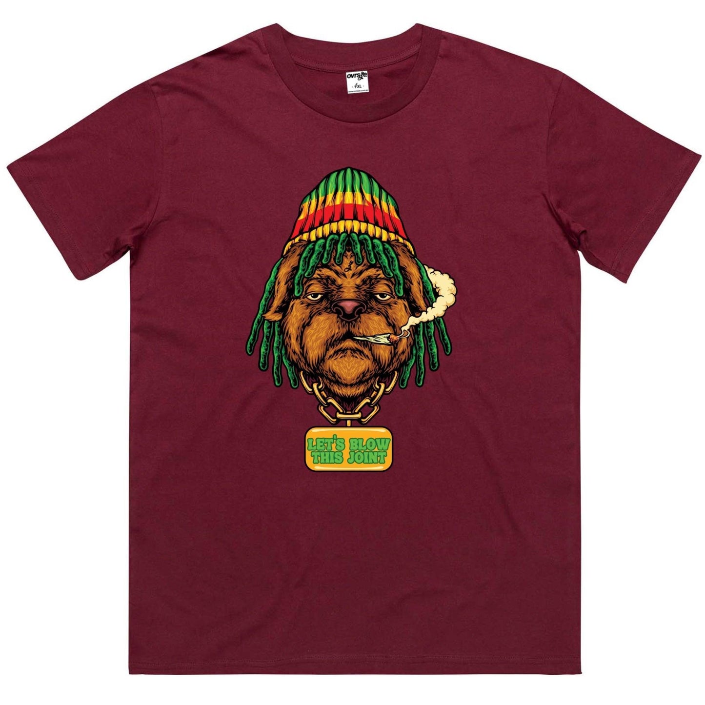 let’s blow this joint 2.0 [t-shirt] - ovrsze