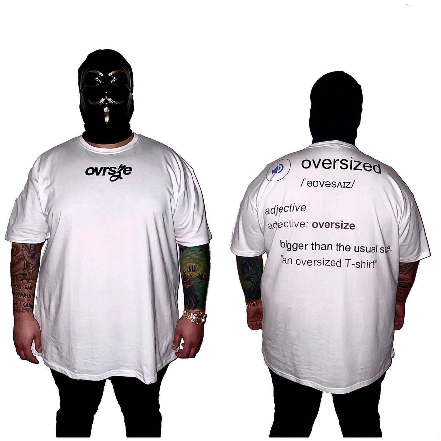 oversized definition [t-shirt] - ovrsze