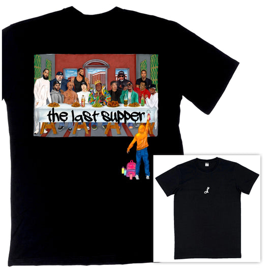 the last supper [t-shirt] - ovrsze