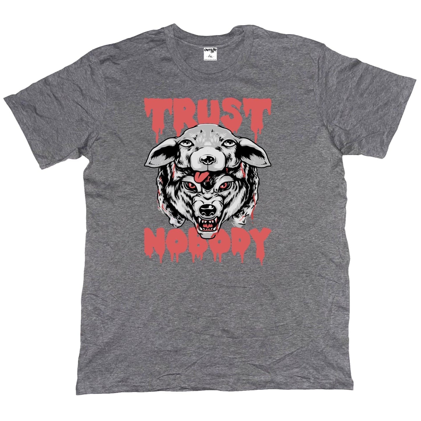 trust nobody [t-shirt] - ovrsze